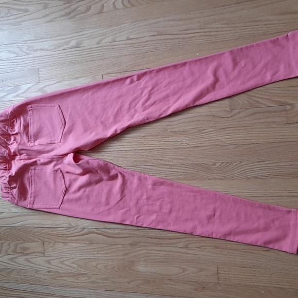 🌺3/$15 🌺H&M Coral leggings Size 6 - Picture 2 of 6
